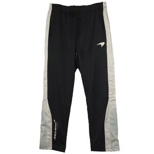 McLaren Racing Mitchell & Ness XL XLarge Track‎ Pants Black Light Gray NWT